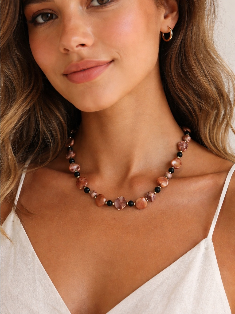 Handmade Genuine Freshwater Pearl Statement Necklace